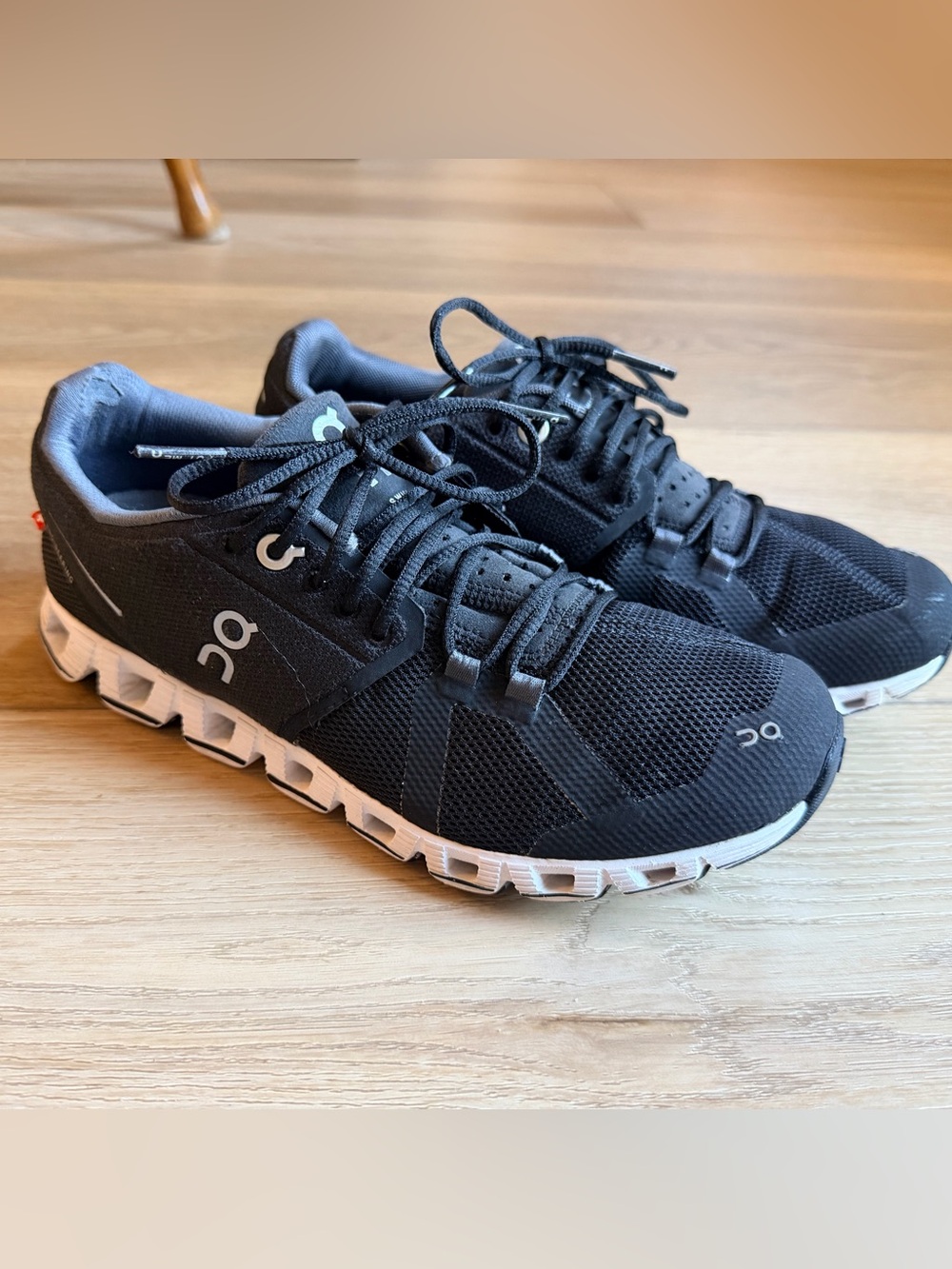 On Cloud 5 Black White Running Shoes
